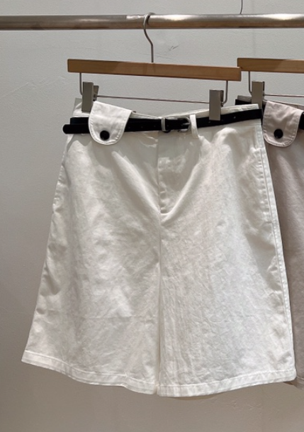 GLAD SOME韓國直郵女裝新款職業26春夏，26夏季短褲不含腰帶口袋GLAD SOME短褲圖色1