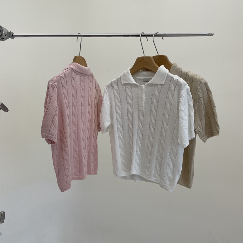 ALLVIBE韓國直郵女士新款職業推薦26春夏，26夏季人氣針織衫ALLVIBE針織衫