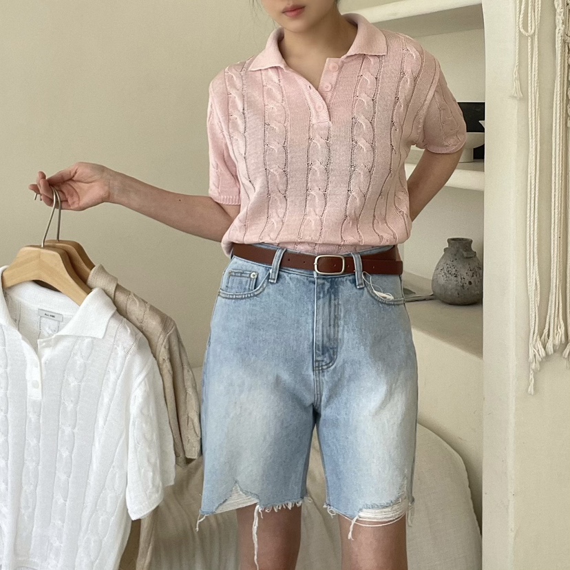 ALLVIBE韓國直郵女士新款職業推薦26春夏，26夏季人氣針織衫ALLVIBE針織衫