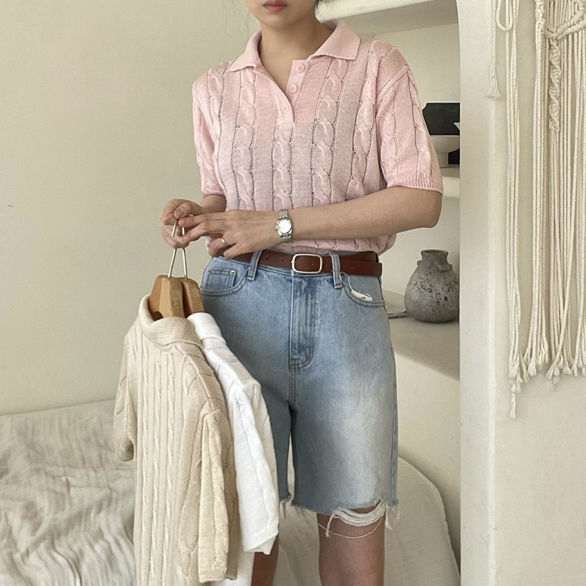 ALLVIBE韓國直郵女士新款職業推薦26春夏，26夏季人氣針織衫ALLVIBE針織衫