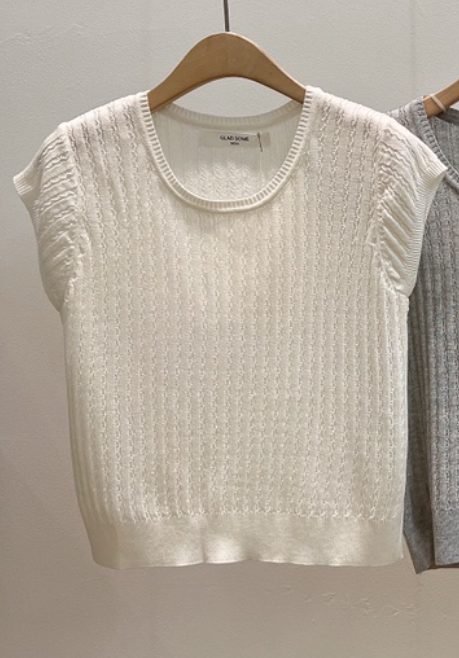 GLAD SOME韓國東大門直郵女士新品休閑推薦26春夏，26夏季針織衫GLAD SOME針織衫圖色1