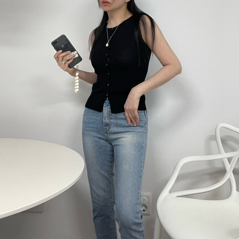 ALLVIBE東大門實拍韓國女裝新款職業26春夏，26夏季吊帶背心雙面ALLVIBE吊帶/背心