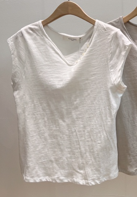 GLAD SOME韓國東大門直郵女裝新品職業26春夏，26夏季T恤GLAD SOMET恤圖色1