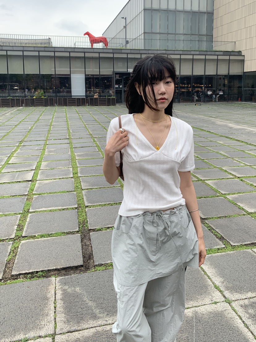 BAKING POWDER韓國直郵女裝新款職業26春夏，26夏季推薦T恤BAKING POWDERT恤