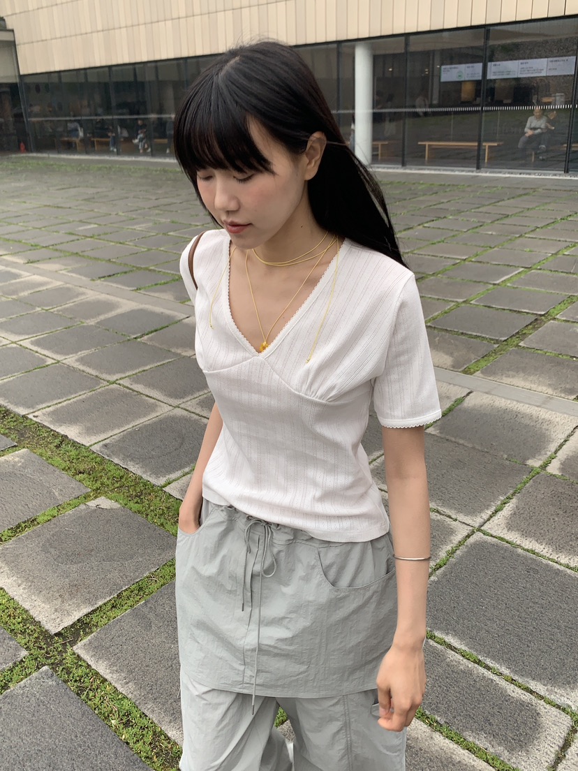 BAKING POWDER韓國直郵女裝新款職業26春夏，26夏季推薦T恤BAKING POWDERT恤