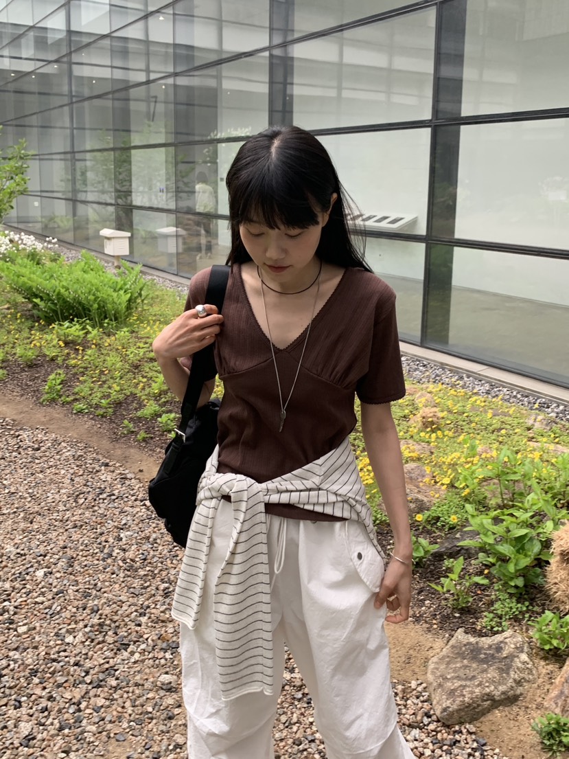 BAKING POWDER韓國直郵女裝新款職業26春夏，26夏季推薦T恤BAKING POWDERT恤