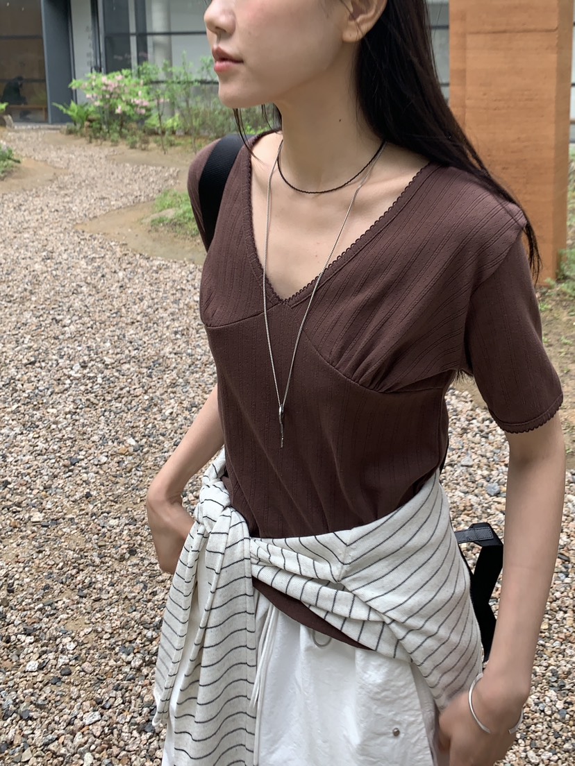 BAKING POWDER韓國直郵女裝新款職業26春夏，26夏季推薦T恤BAKING POWDERT恤