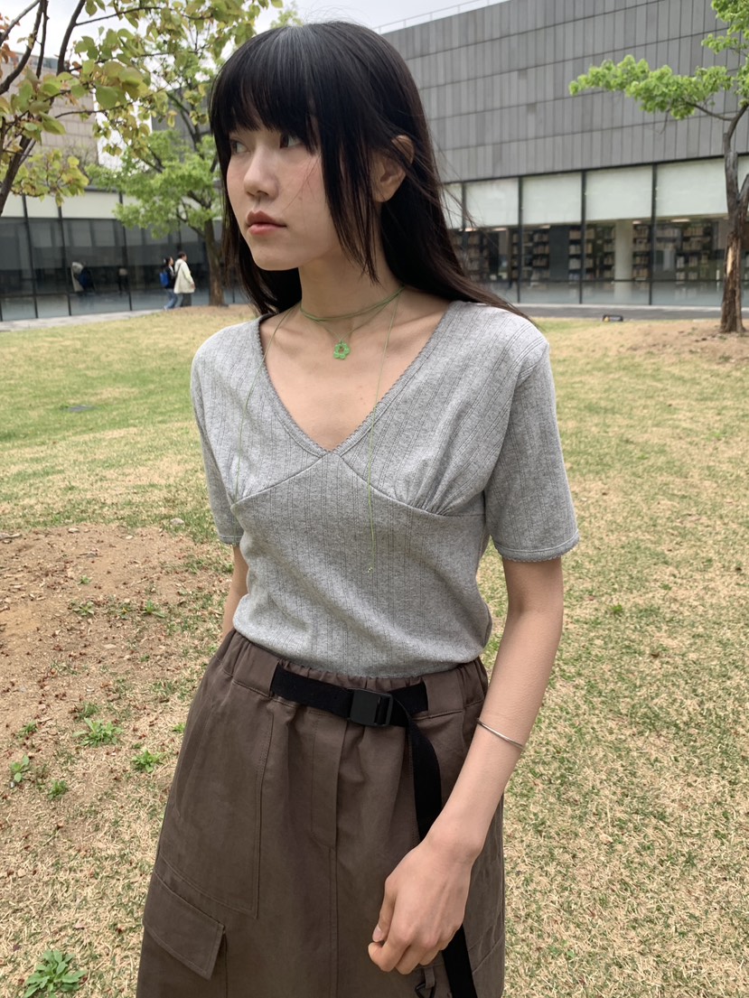 BAKING POWDER韓國直郵女裝新款職業26春夏，26夏季推薦T恤BAKING POWDERT恤