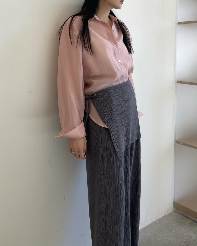 ALLVIBE韓國直郵實拍女士新款26春夏，26夏季襯衫蕾絲衫天絲ALLVIBE襯衫/蕾絲衫