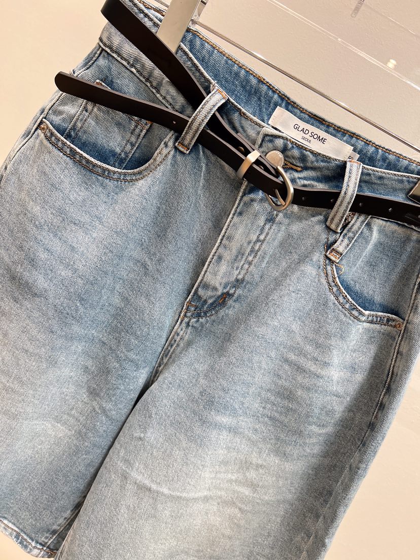 GLAD SOME韓國東大門代購女裝新品職業推薦短褲不含腰帶GLAD SOME短褲