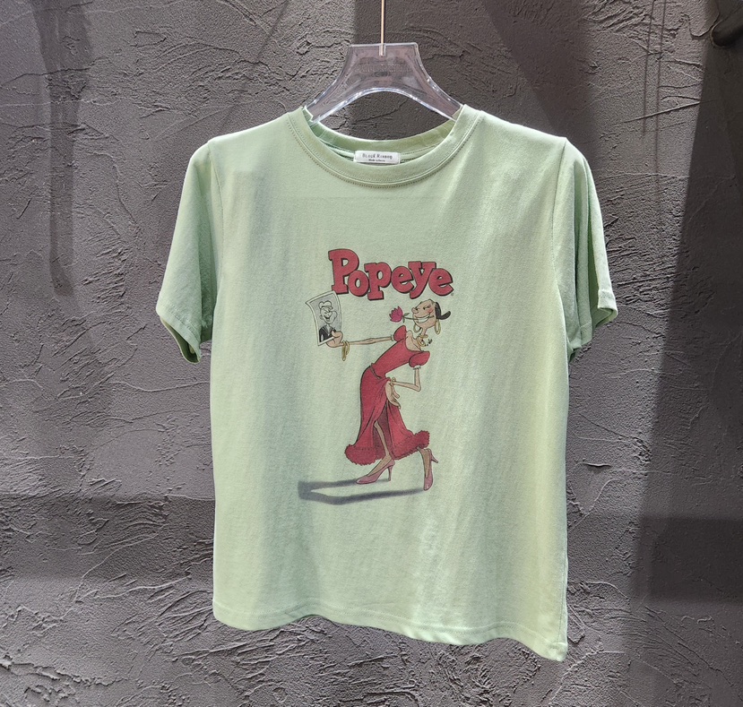 BLACK RIBBON-A韓國直郵實拍女士新款職業人氣熱賣時尚T恤BLACK RIBBON-AT恤圖色2