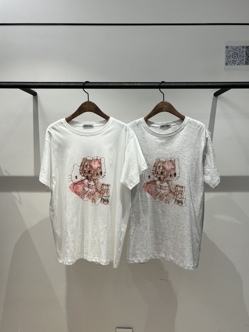LOVE PULL韓國東大門代購女士新款休閑推薦人氣職業26春夏，26夏季T恤LOVE PULLT恤