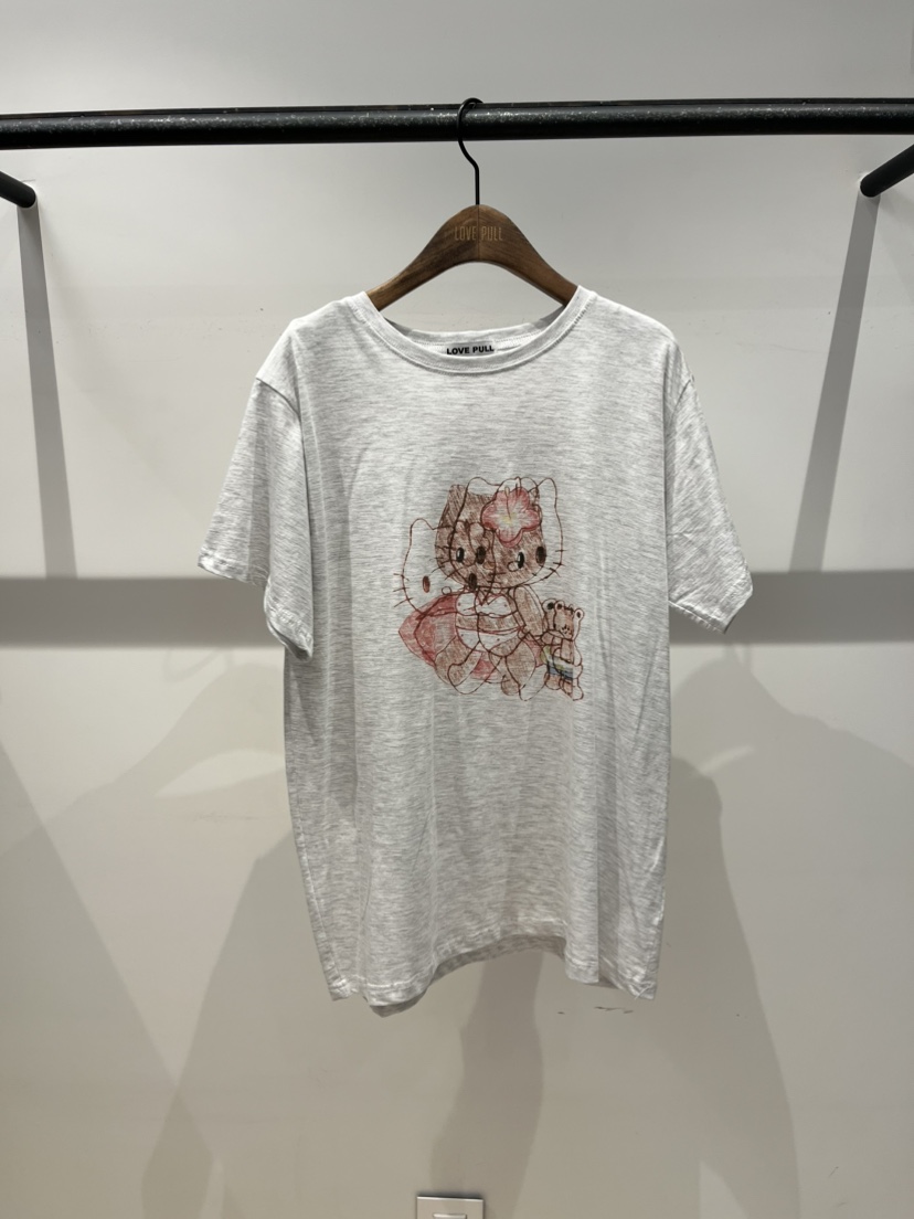 LOVE PULL韓國東大門代購女士新款休閑推薦人氣職業26春夏，26夏季T恤LOVE PULLT恤圖色2