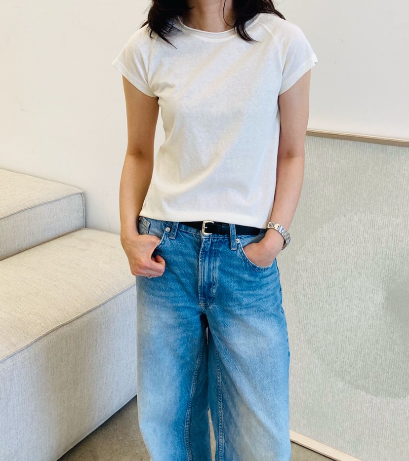 GLAD SOME韓國東大門直郵女士新品熱賣職業推薦T恤插肩袖GLAD SOMET恤圖色1