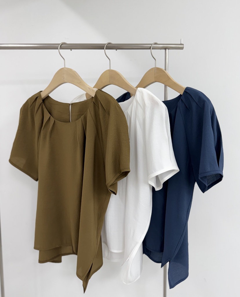 YIKHO STYLE韓國直郵女裝新款熱賣休閑26春夏，26夏季襯衫蕾絲衫YIKHO STYLE襯衫/蕾絲衫