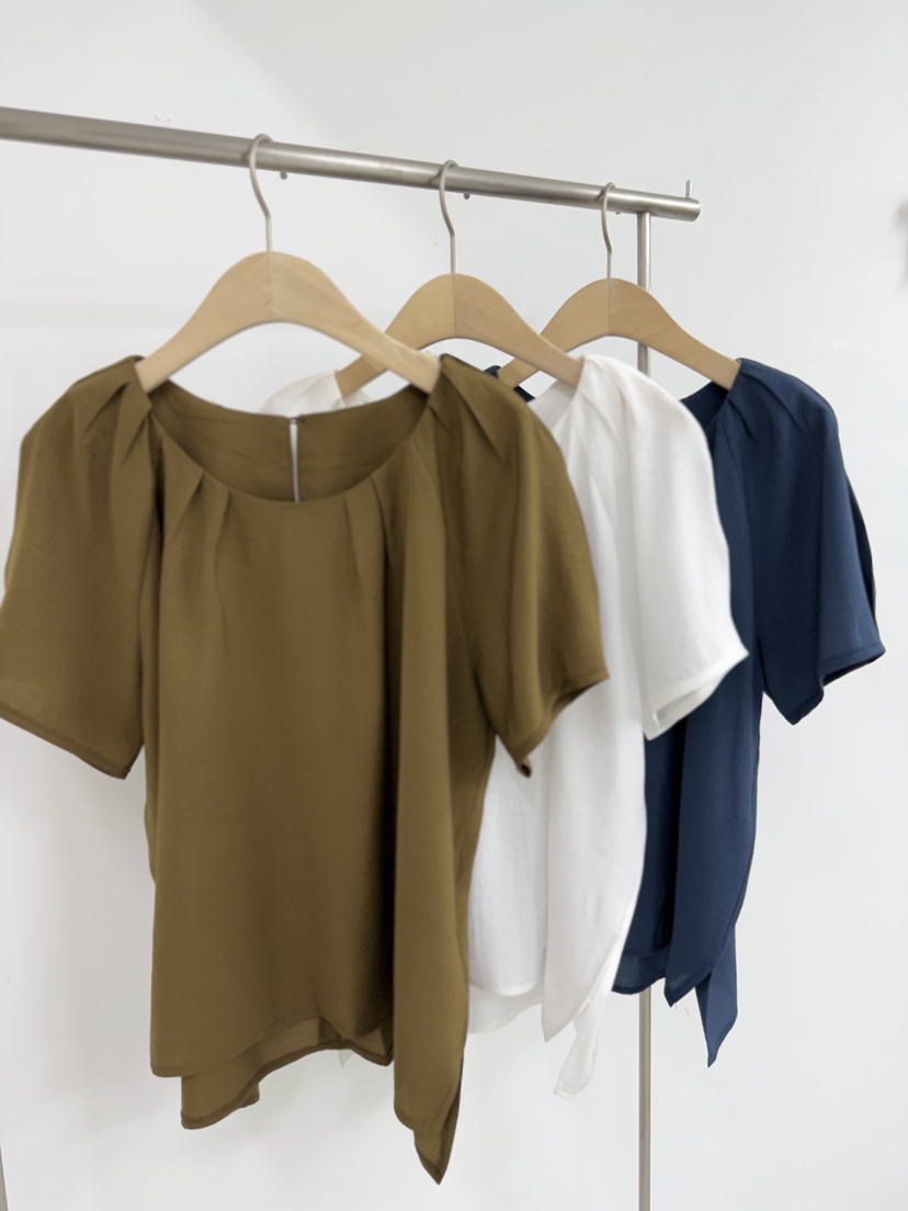 YIKHO STYLE韓國直郵女裝新款熱賣休閑26春夏，26夏季襯衫蕾絲衫YIKHO STYLE襯衫/蕾絲衫