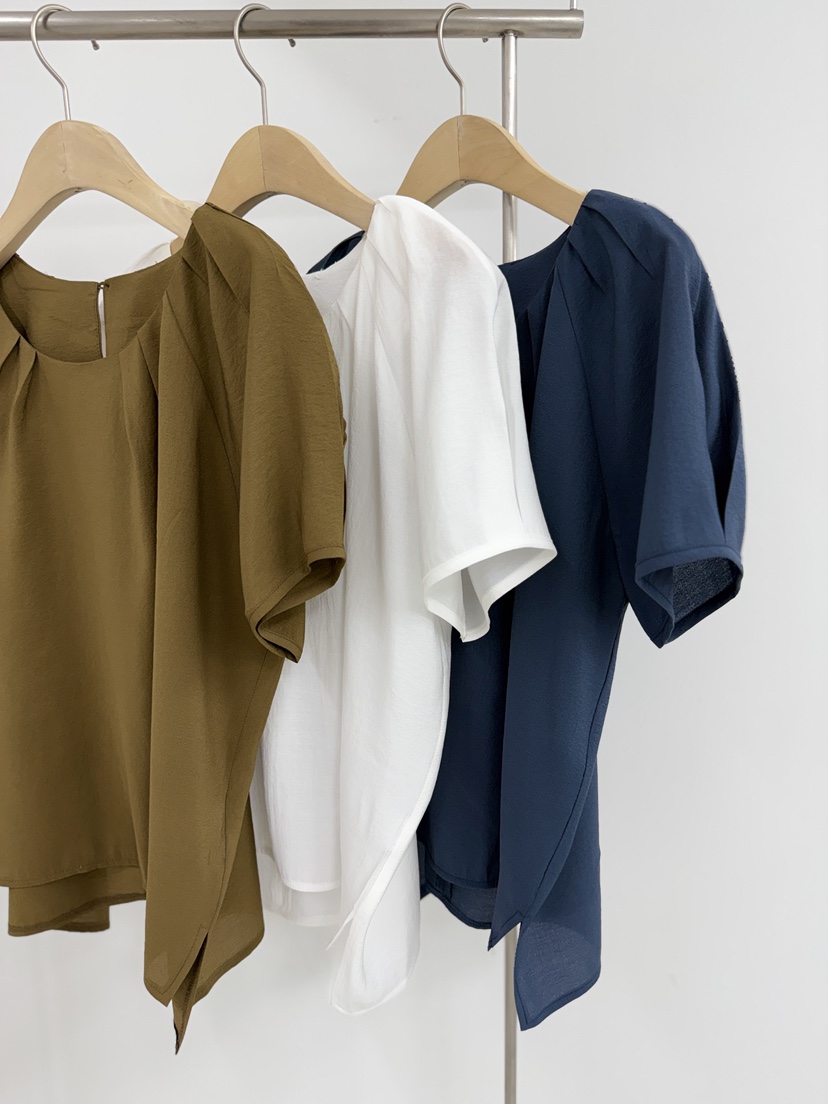 YIKHO STYLE韓國直郵女裝新款熱賣休閑26春夏，26夏季襯衫蕾絲衫YIKHO STYLE襯衫/蕾絲衫