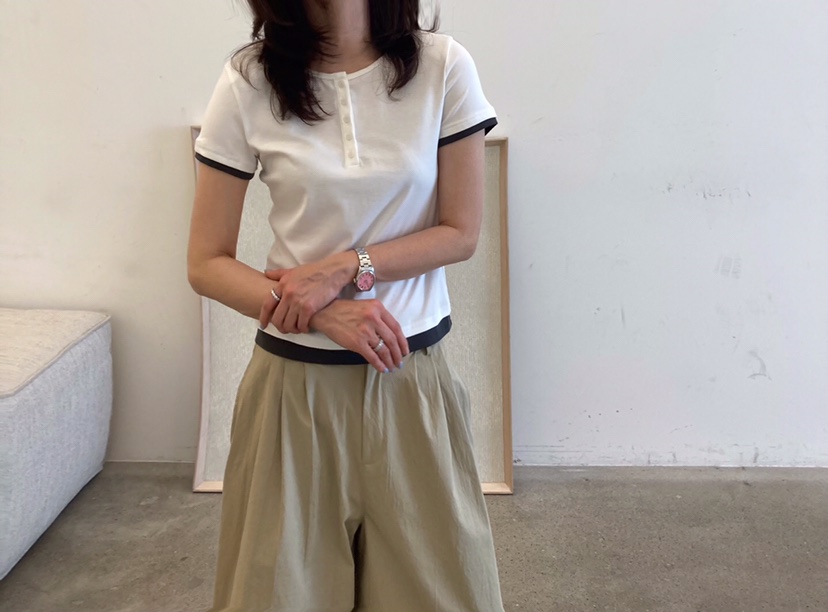 GLAD SOME韓國東大門代購女士新品時尚熱賣休閑職業T恤紐扣GLAD SOMET恤