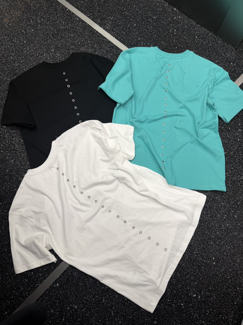 SEEOT韓國直郵實拍女士新品時尚休閑熱賣T恤男女同款鏤空SEEOTT恤