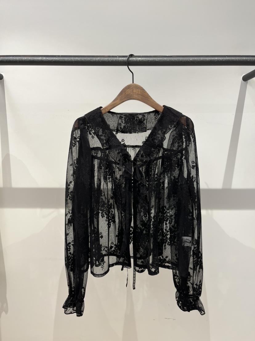 LOVE PULL韓國直郵女士新款休閑職業26春夏，26夏季襯衫蕾絲衫LOVE PULL襯衫/蕾絲衫圖色3