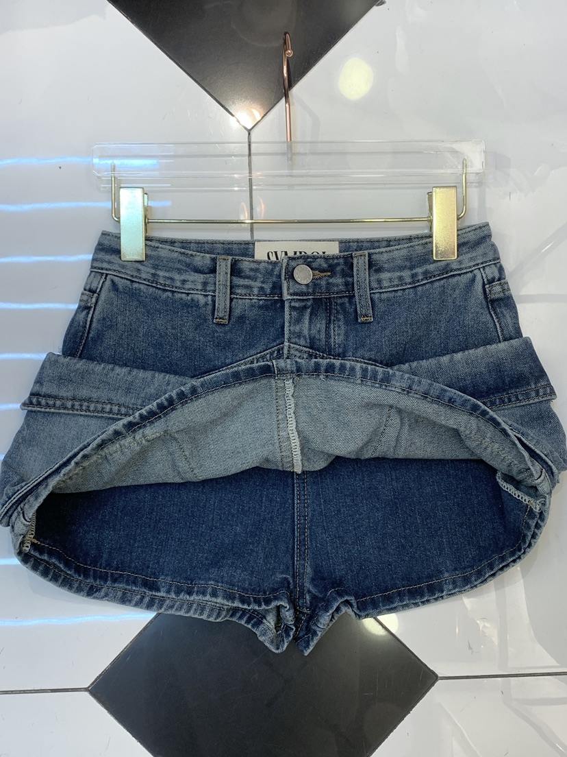 SYMBOL韓國直郵女裝新品人氣休閑26春夏，26夏季裙褲口袋SYMBOL裙褲