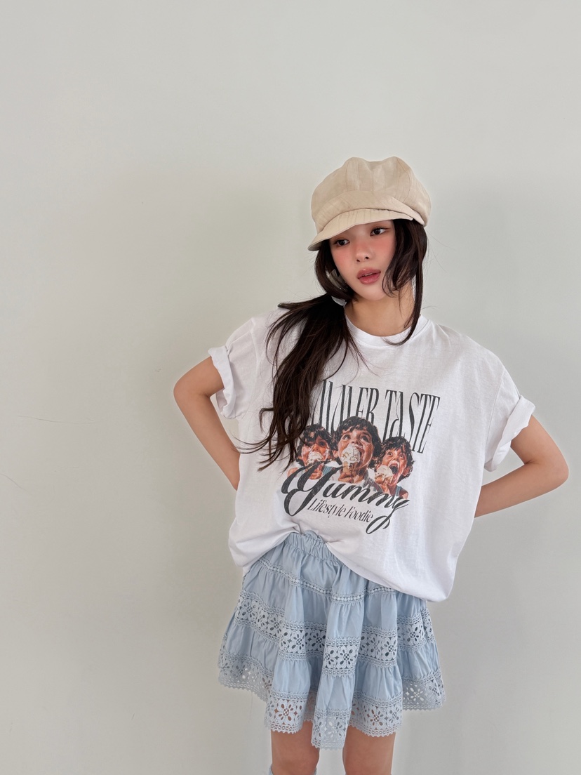 ARTE STUDIO/ATTENTION EDITORIAL韓國東大門直郵女士新款26春夏，26夏季T恤ARTE StudioT恤