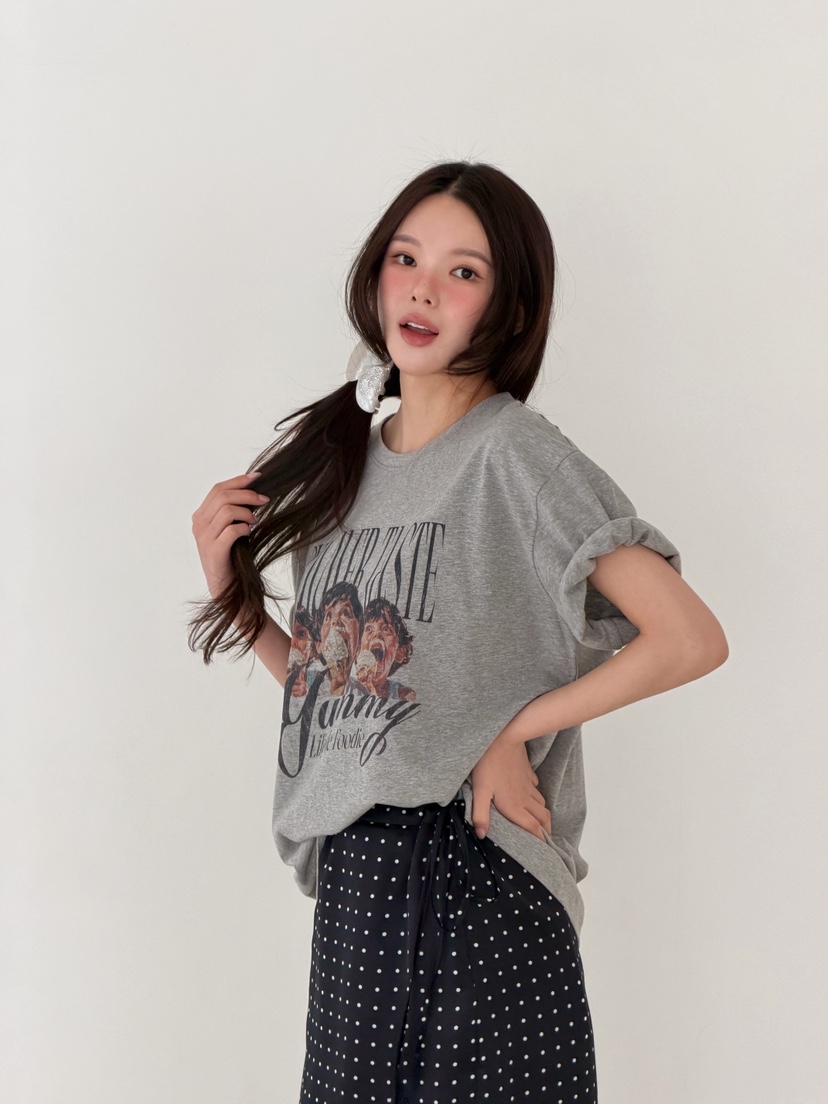 ARTE STUDIO/ATTENTION EDITORIAL韓國東大門直郵女士新款26春夏，26夏季T恤ARTE StudioT恤