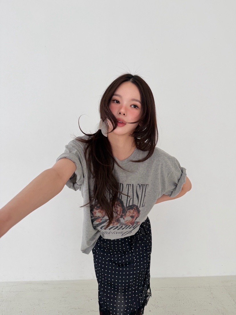 ARTE STUDIO/ATTENTION EDITORIAL韓國東大門直郵女士新款26春夏，26夏季T恤ARTE StudioT恤