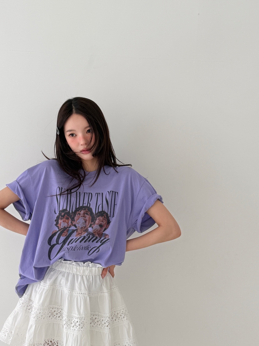 ARTE STUDIO/ATTENTION EDITORIAL韓國東大門直郵女士新款26春夏，26夏季T恤ARTE StudioT恤圖色2