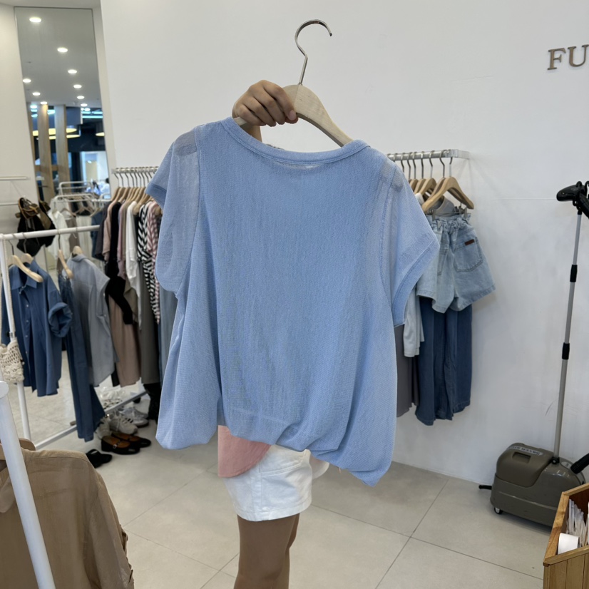 FUNNY POWDER韓國代購女裝新款推薦時尚職業人氣26春夏，26夏季針織衫THE FUNNY針織衫