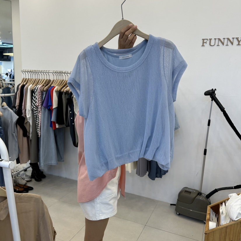 FUNNY POWDER韓國代購女裝新款推薦時尚職業人氣26春夏，26夏季針織衫THE FUNNY針織衫圖色3