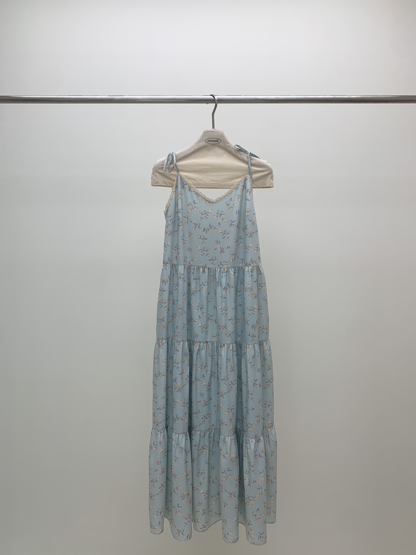 ONE MONE韓國直郵女裝新品休閑職業熱賣26春夏，26夏季連衣裙ONE MONE連衣裙圖色1