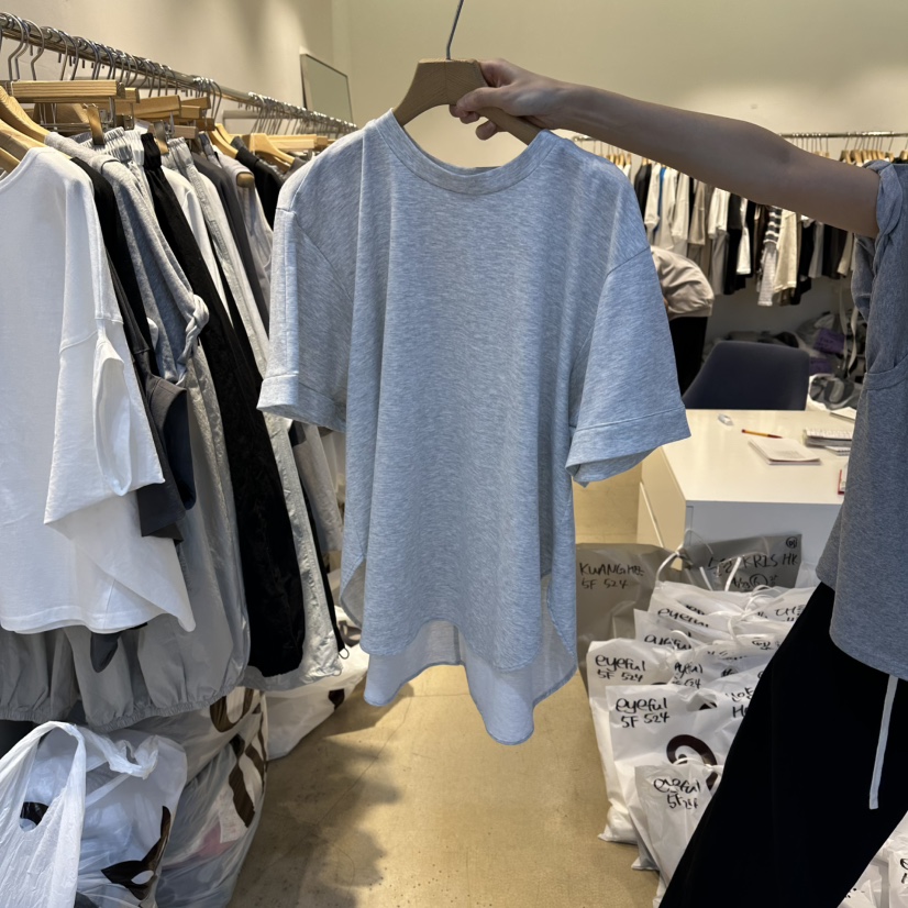 EYEFUL-Q韓國直郵女裝新款推薦26春夏，26夏季T恤泡泡袖eyefulT恤圖色2