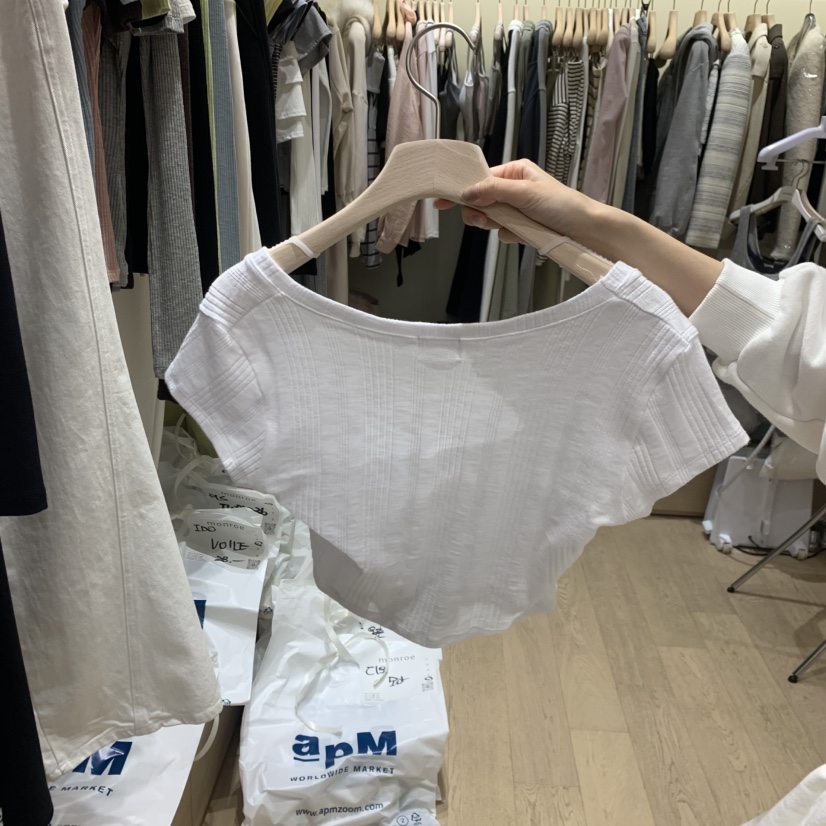 MEMOIRE韓國直郵女裝新品時尚26春夏，26夏季推薦人氣T恤MEMOIRET恤