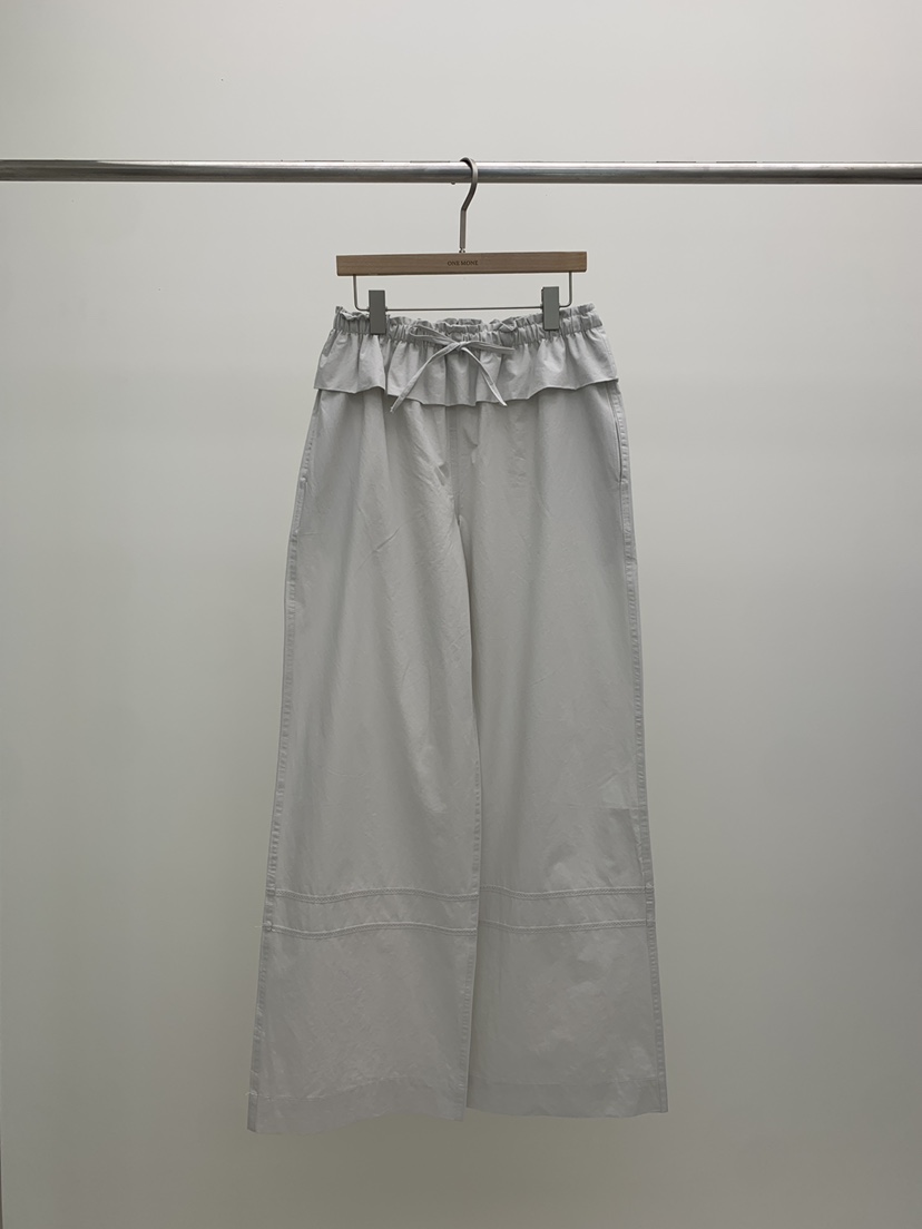 ONE MONE韓國代購女裝新款時尚推薦休閑人氣職業26春夏，26夏季休閑褲ONE MONE休閑褲圖色3