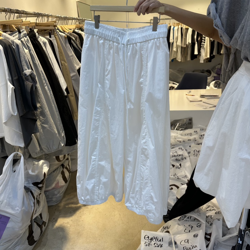 EYEFUL-Q韓國直郵實拍女士新款時尚休閑職業26春夏，26夏季休閑褲eyeful休閑褲圖色1