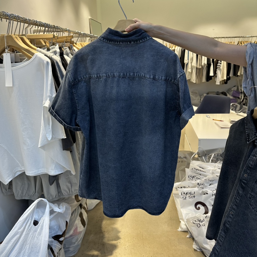 EYEFUL-Q韓國直郵女士新款26春夏，26夏季推薦襯衫蕾絲衫eyeful襯衫/蕾絲衫