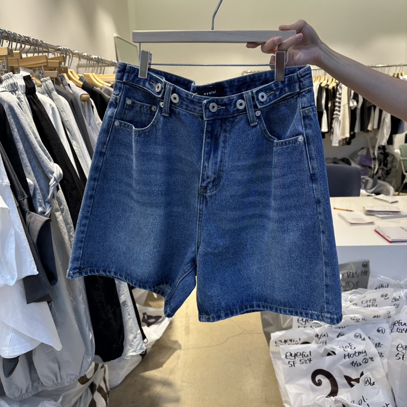 EYEFUL-Q東大門實拍韓國女士新品休閑熱賣推薦26春夏，26夏季短褲eyeful短褲圖色1
