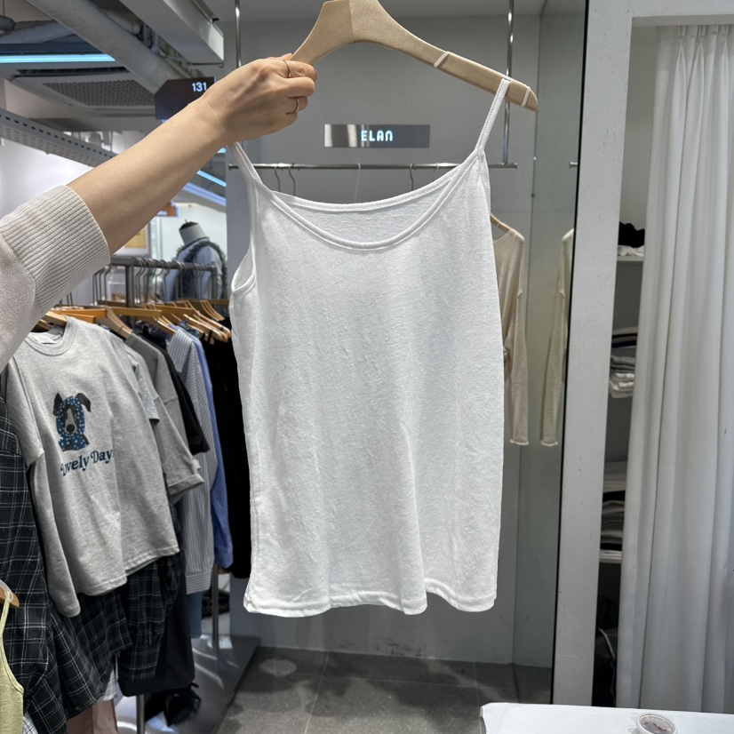 ELAN韓國東大門代購女士新款職業26春夏，26夏季吊帶背心ELAN吊帶/背心圖色2