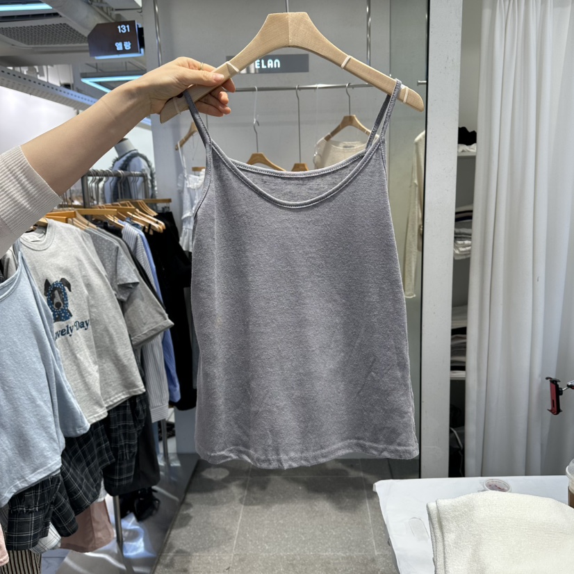 ELAN韓國東大門代購女士新款職業26春夏，26夏季吊帶背心ELAN吊帶/背心圖色5