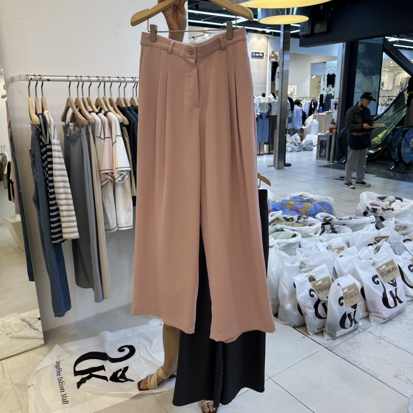 FUNNY POWDER東大門實拍韓國女裝新品職業人氣時尚休閑褲THE FUNNY休閑褲圖色3