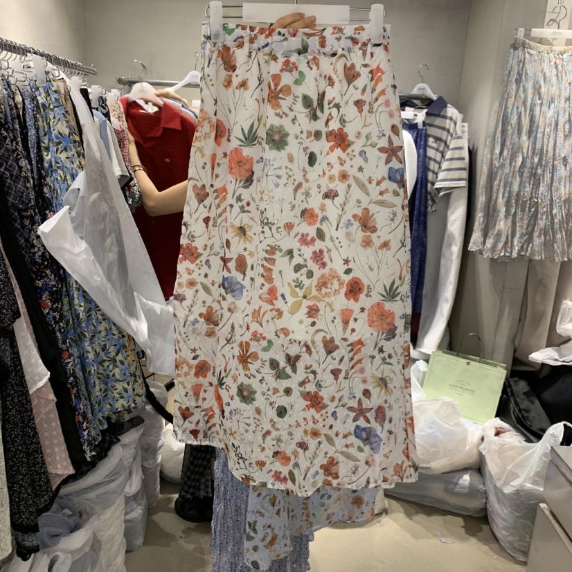 LOGROAD東大門代購女士新款真品26春夏推薦熱賣半身裙中短裙LOG ROAD半身裙/中短裙