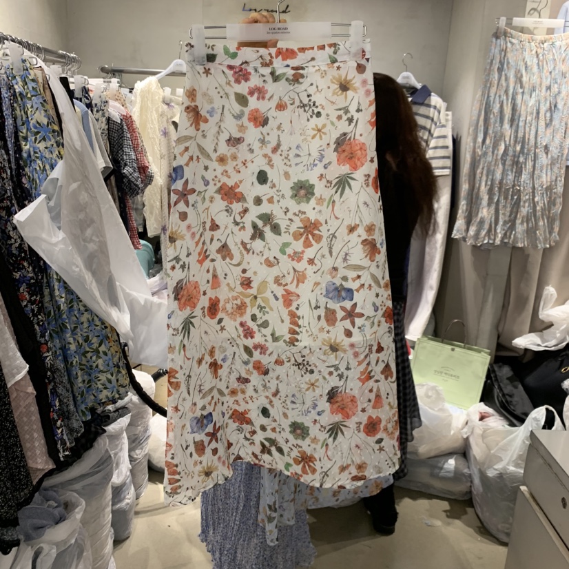 LOGROAD東大門代購女士新款真品26春夏推薦熱賣半身裙中短裙LOG ROAD半身裙/中短裙圖色1