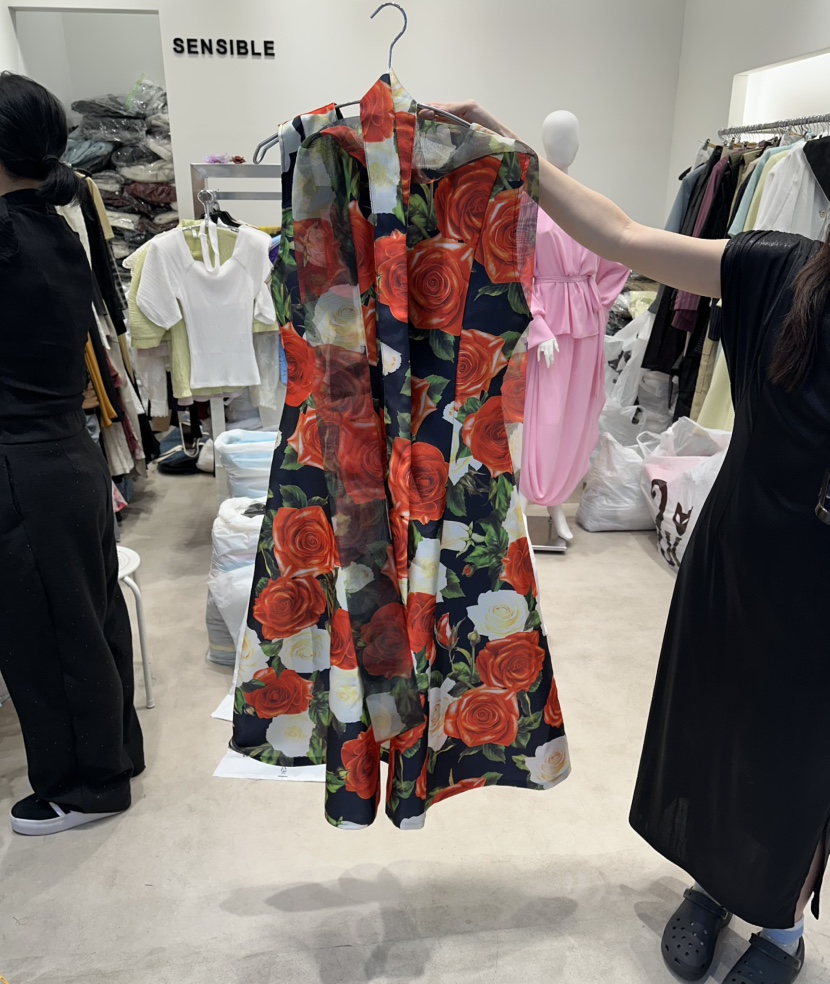 SENSIBLE-S韓國代購女裝新品26春夏，26夏季推薦時尚連衣裙SENSIBLE連衣裙
