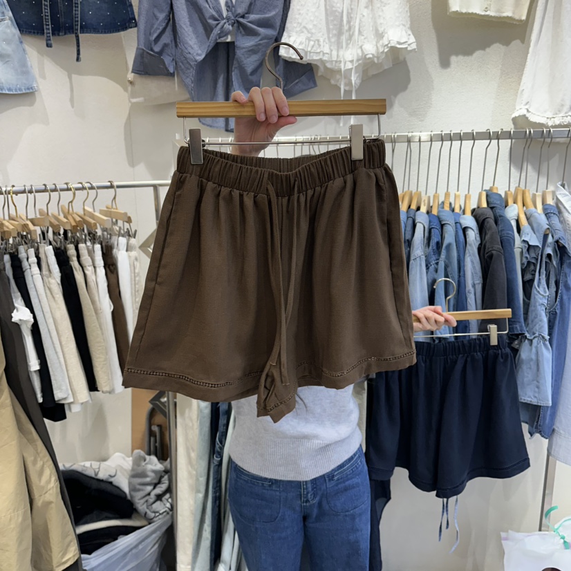 HIPTIQUE韓國東大門代購女士新款26春夏，26夏季熱賣短褲HIPTIQUE短褲圖色2