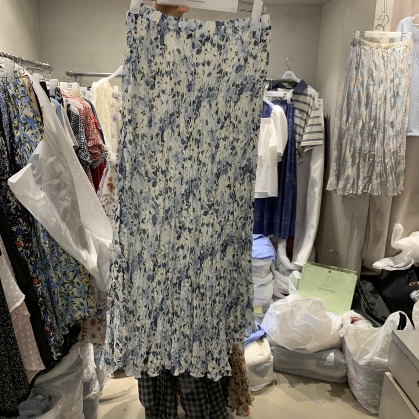 LOGROAD東大門直郵女裝新款時尚職業熱賣休閑半身裙中短裙LOG ROAD半身裙/中短裙圖色1