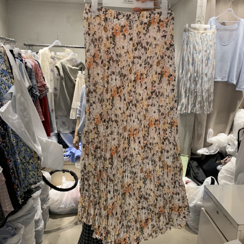 LOGROAD東大門直郵女裝新款時尚職業熱賣休閑半身裙中短裙LOG ROAD半身裙/中短裙圖色2