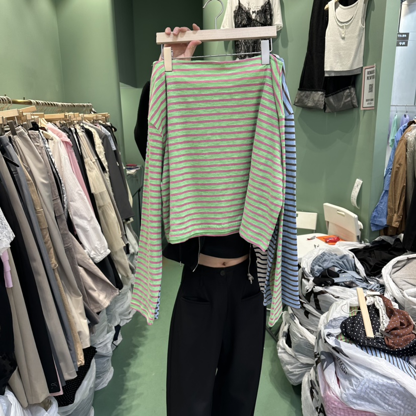 ROMANTIC NEWYORK韓國直郵實拍女士新品人氣熱賣長袖T恤ROMANTIC NEWYORK長袖T恤圖色2