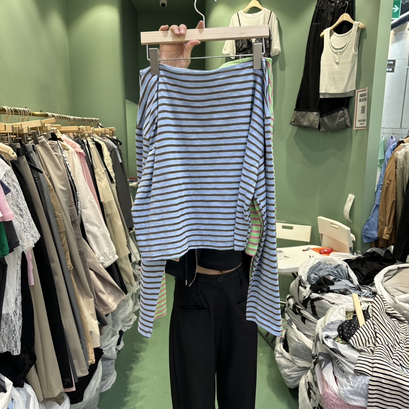 ROMANTIC NEWYORK韓國直郵實拍女士新品人氣熱賣長袖T恤ROMANTIC NEWYORK長袖T恤圖色4