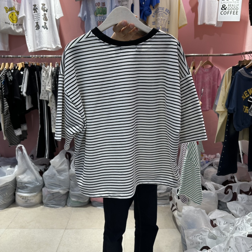 K STORY韓國直郵女士新品時尚26春夏，26夏季休閑推薦T恤K STORYT恤